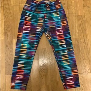 Athletes workout capris